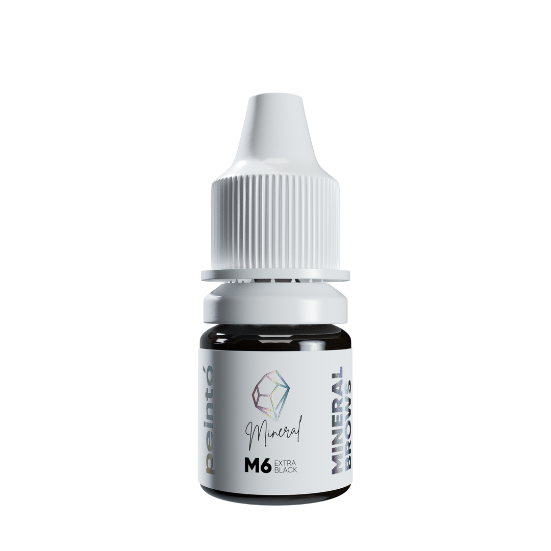 Pigment PEINTO Sprâncene M6 EXTRA BLACK