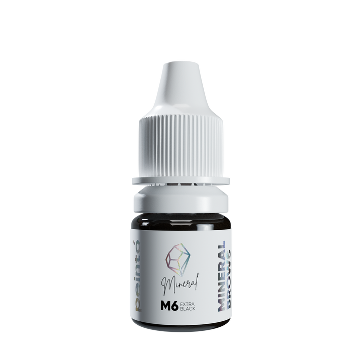 Pigment PEINTO Sprâncene M6 EXTRA BLACK