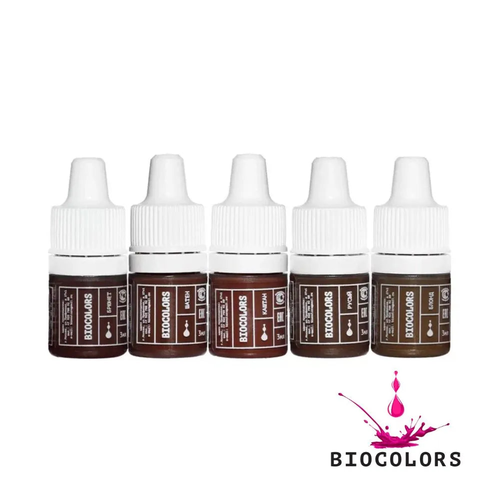 Set Pigmenți BIOCOLORS Balance Minerale 5x3ml