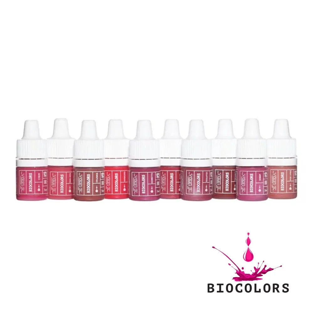 Set Pigmenți BIOCOLORS Buze 10 buc X 3ml