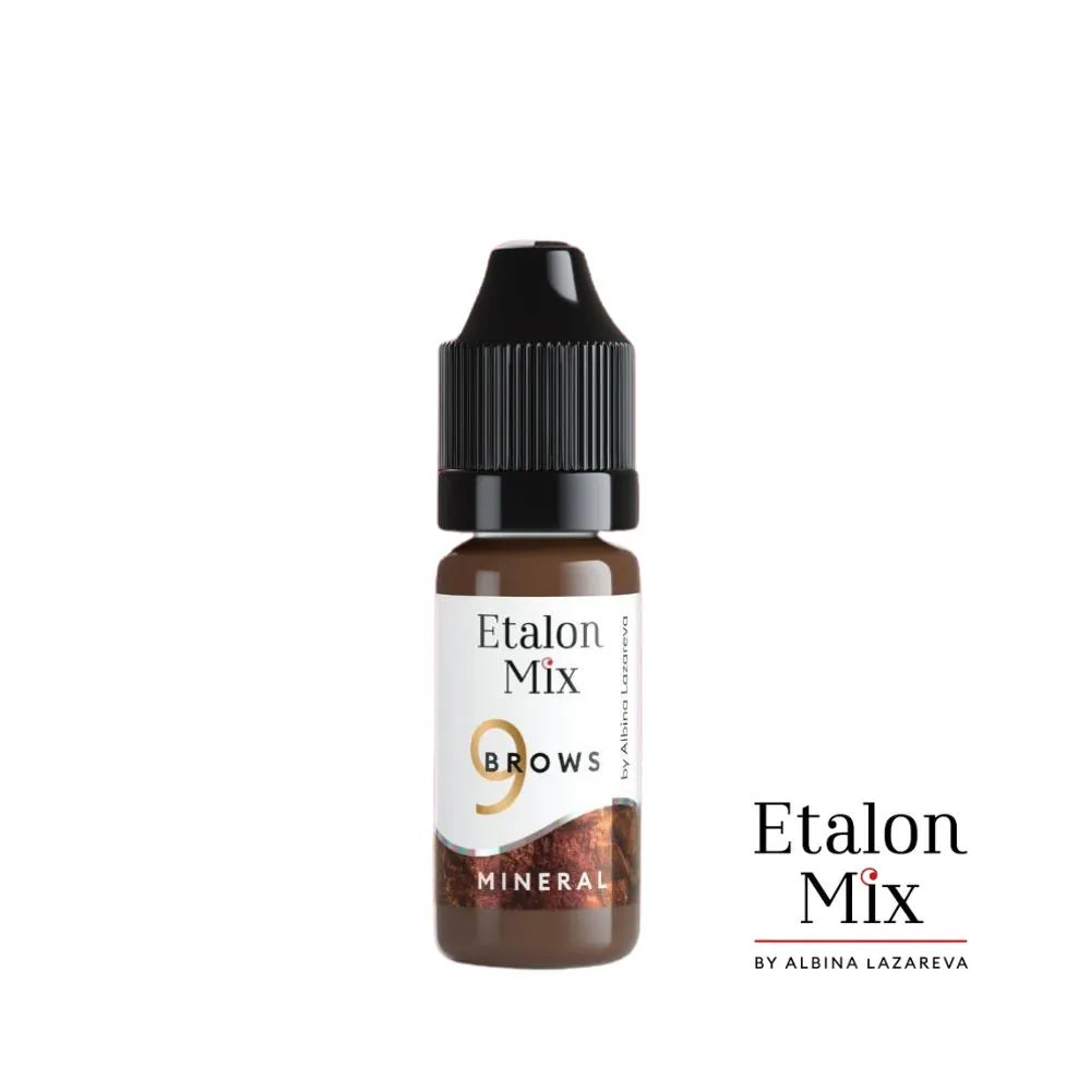 Pigment ETALON MIX Sprâncene Nr.9 Sepia
