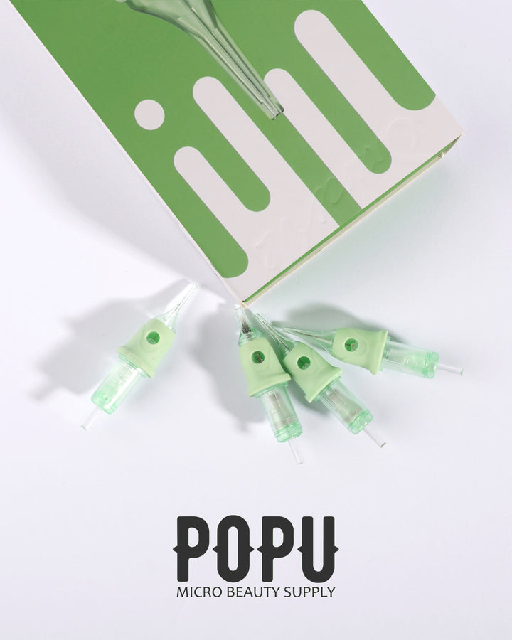 POPU OMNI V2 – fotografie reală ace micropigmentare