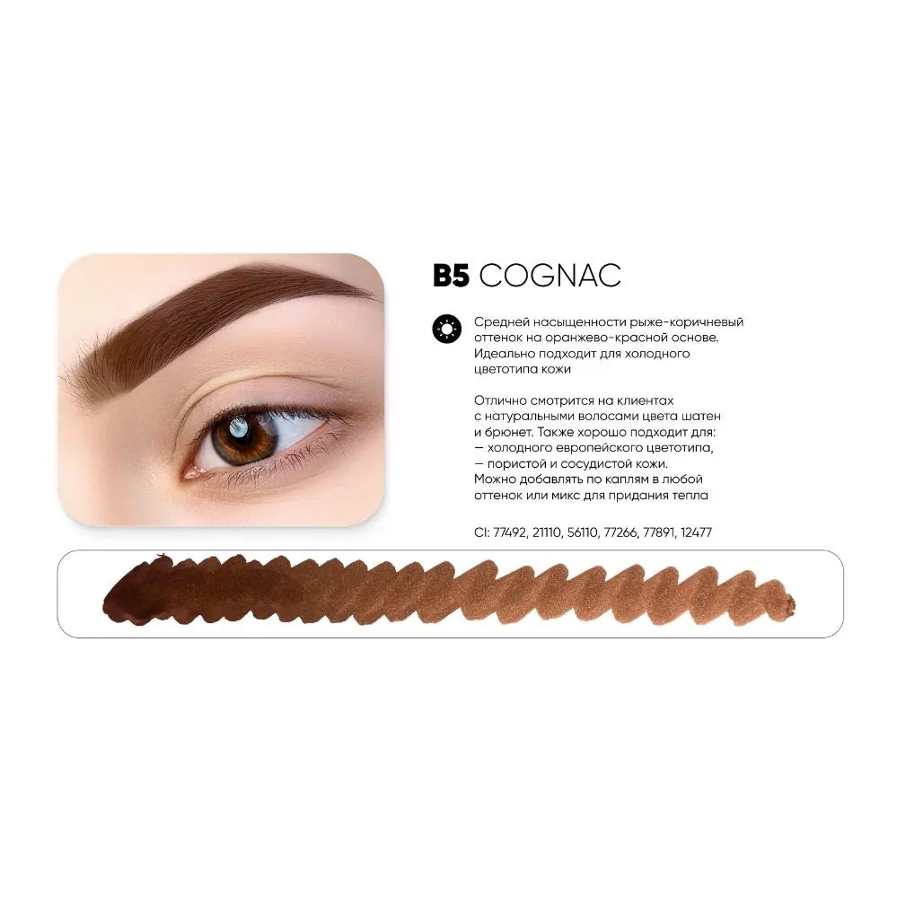 Pigment PEINTO Sprâncene B5 COGNAC
