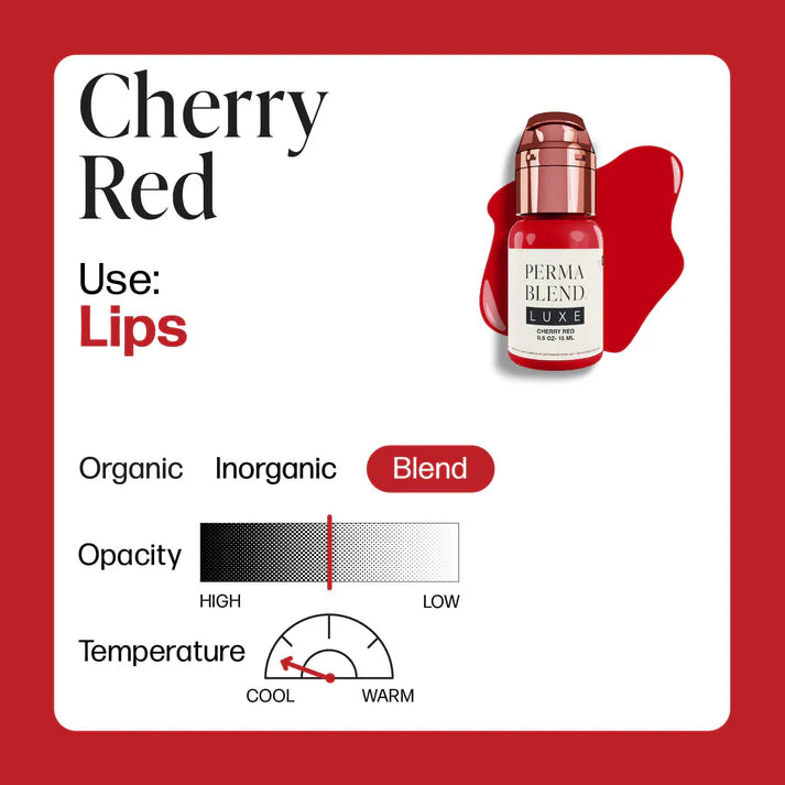Pigment PERMA BLEND Buze Cherry Red