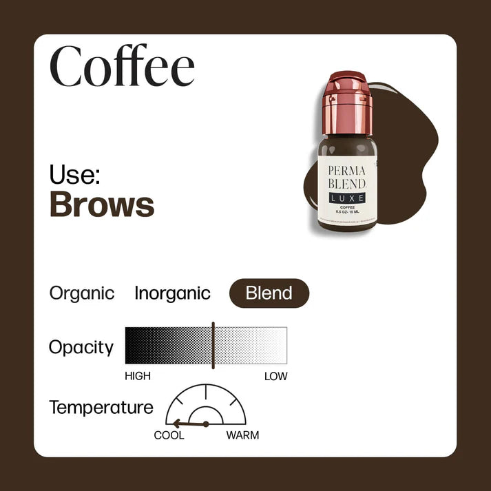 Pigment PERMA BLEND Sprâncene Coffee