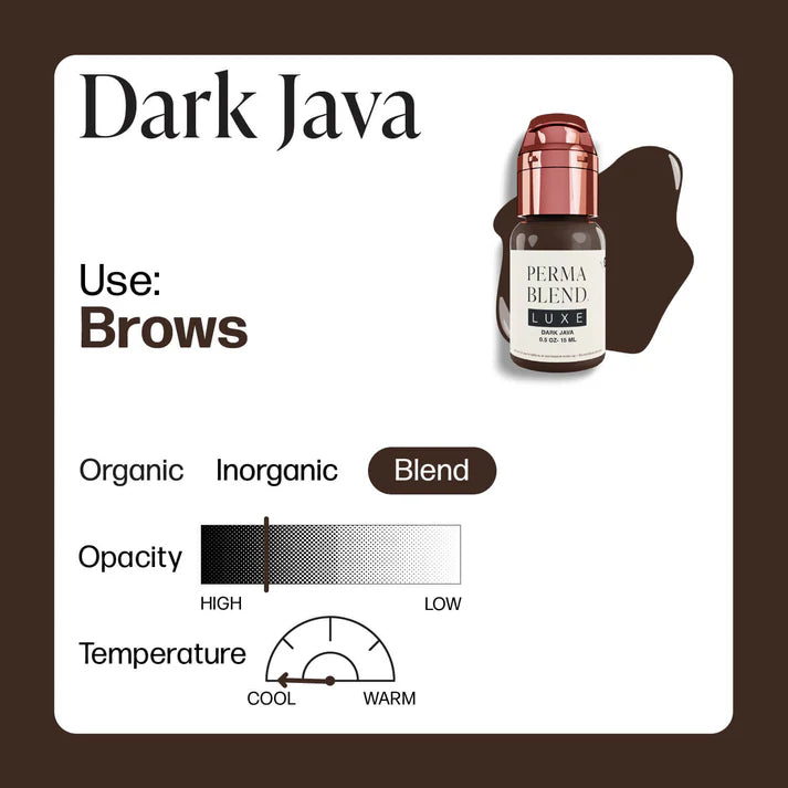 Pigment PERMA BLEND Sprâncene Dark Java