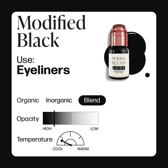 Pigment PERMA BLEND Sprâncene Modified Black