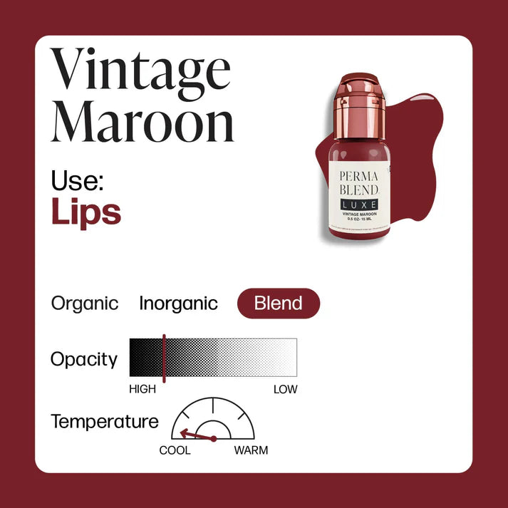 Pigment PERMA BLEND Buze Vintage Maroon