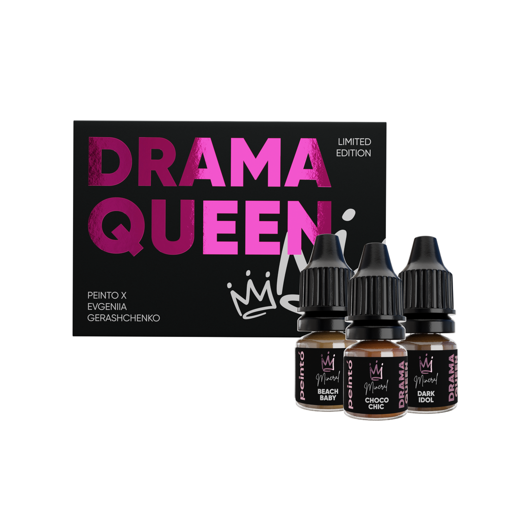 Kit PEINTO Drama Queen Sprâncene 3×5 ml