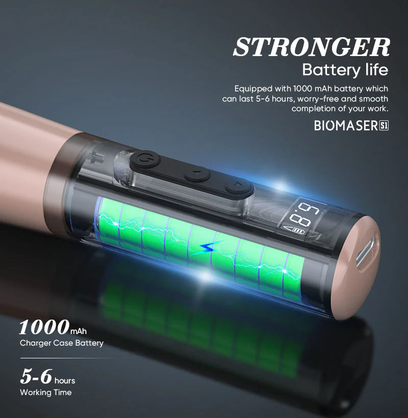 P90 PRO VEZETÉK NÉLKÜLI GOLD MIKROPIGMENTES KÉSZÜLÉK