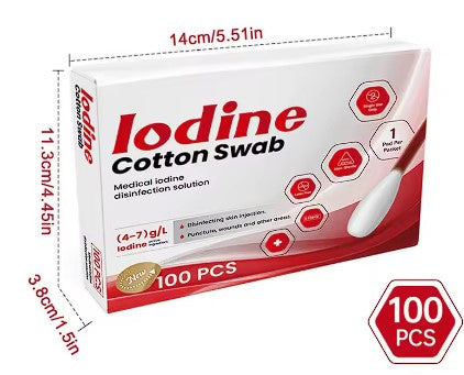 Jódtartalmú fertőtlenítő pálcák