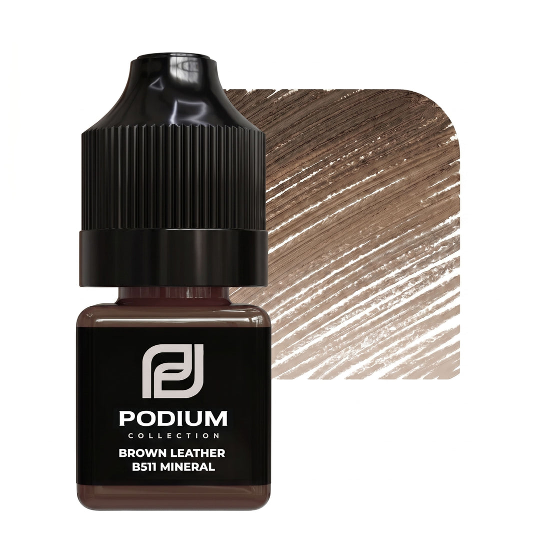 Pigment PODIUM Sprâncene B511 BROWN LEATHER