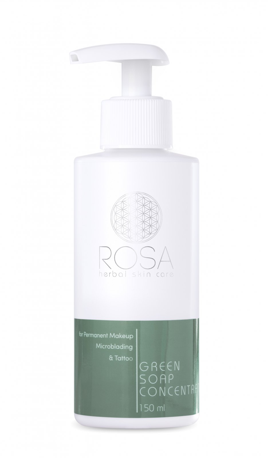 ROSA Herbal Green Soap Concentrate – gel profesional de curățare PMU