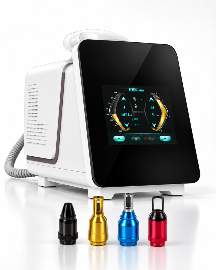 Laser Nd:YAG QL III și capete - studio premium