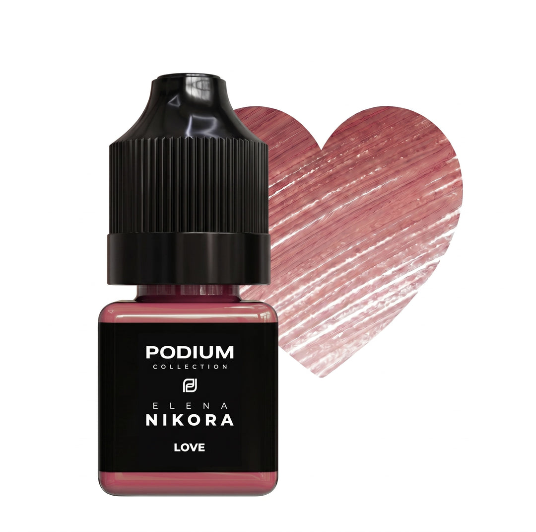 Pigment PODIUM Buze Elena Nikora LOVE