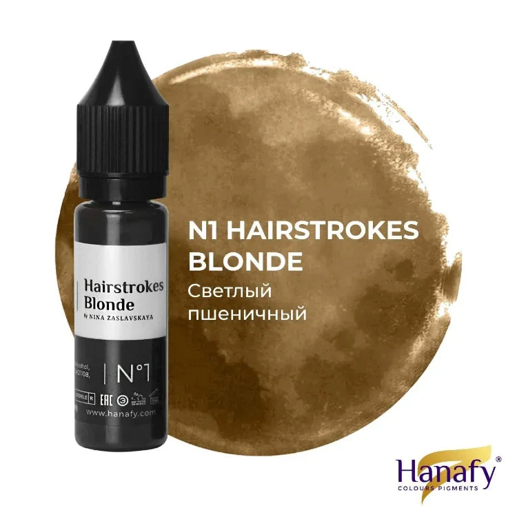 Pigment HANAFY Sprâncene Nr.1 Hairstrokes Blonde