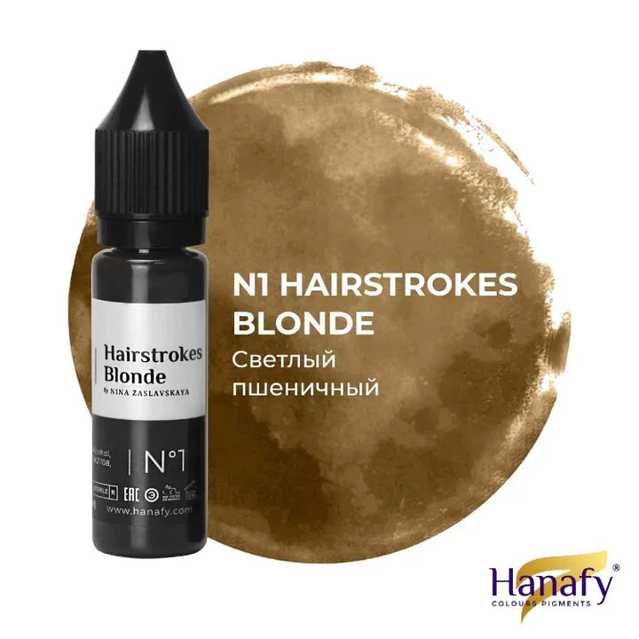 Pigment HANAFY Sprâncene Nr.1 Hairstrokes Blonde