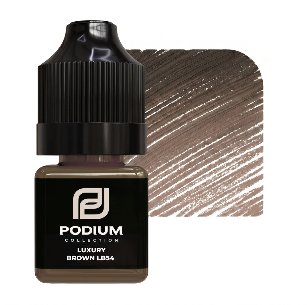 Pigment PODIUM Sprâncene LB54 LUXURY BROWN