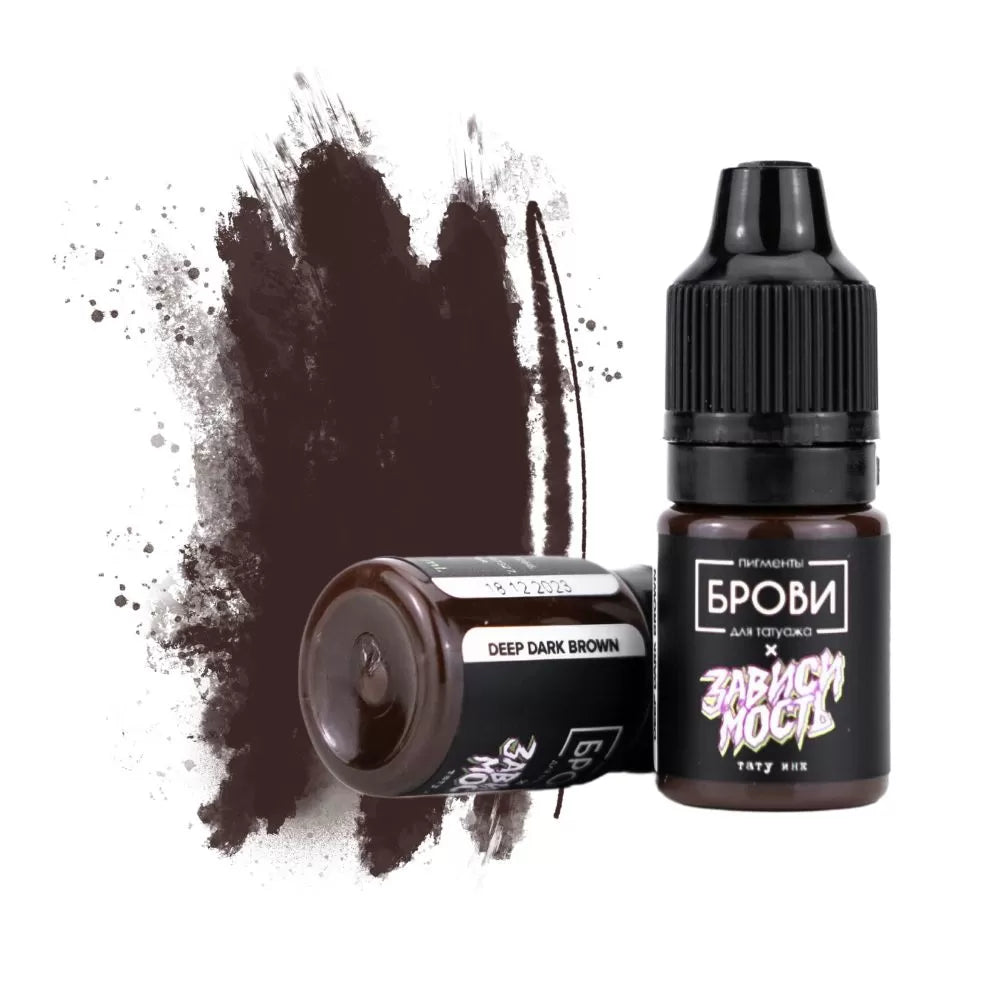 Pigment BROVI Sprâncene Deep Dark Brown