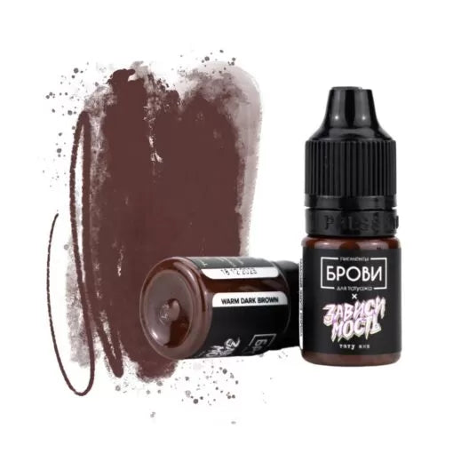 Pigment BROVI Sprâncene Warm Dark Brown