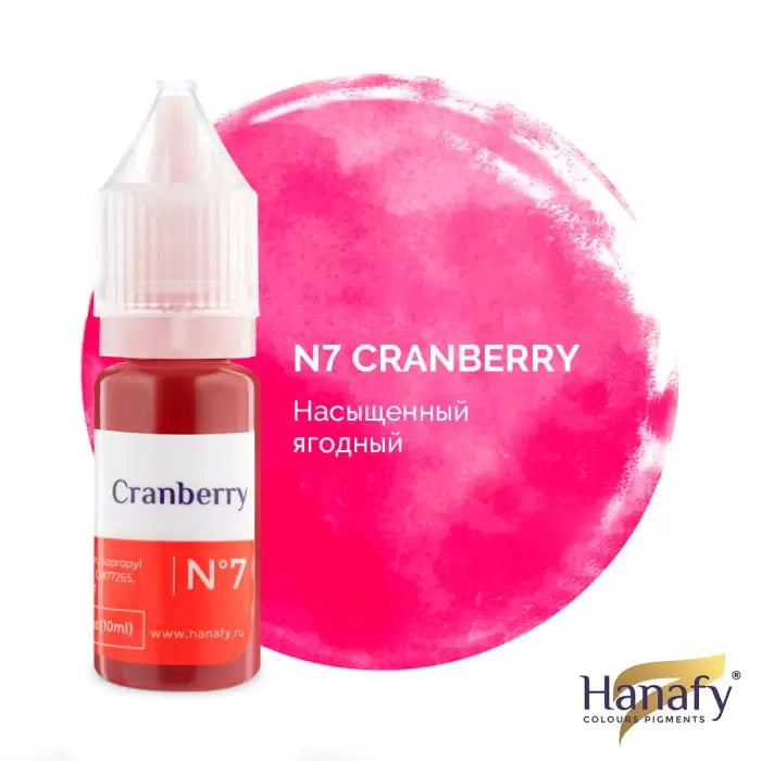 Pigment HANAFY Buze Nr.7 Cranberry