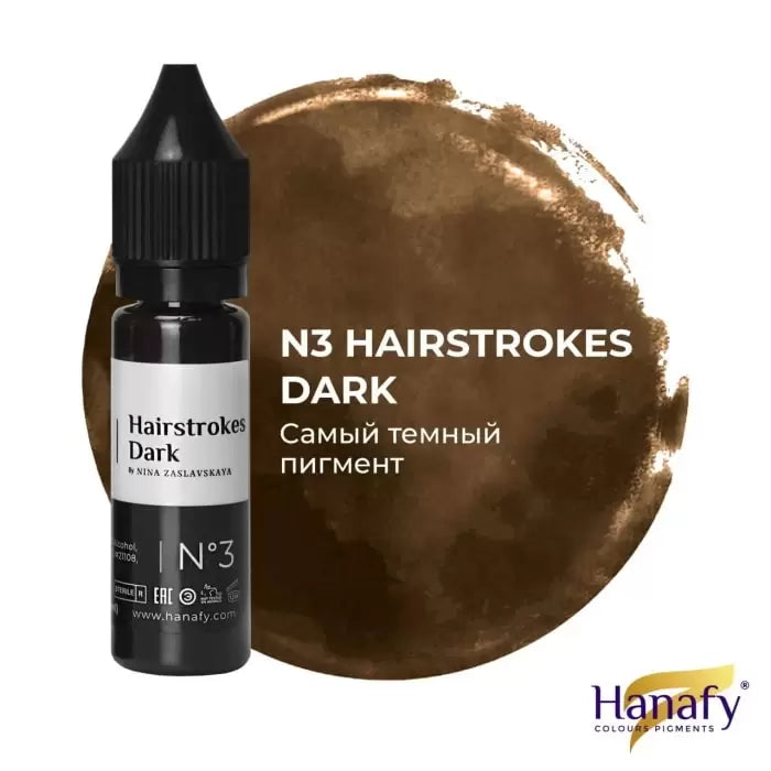 PIGMENT HANAFY SPRANCENE HAIRSTROKES SÖTÉT