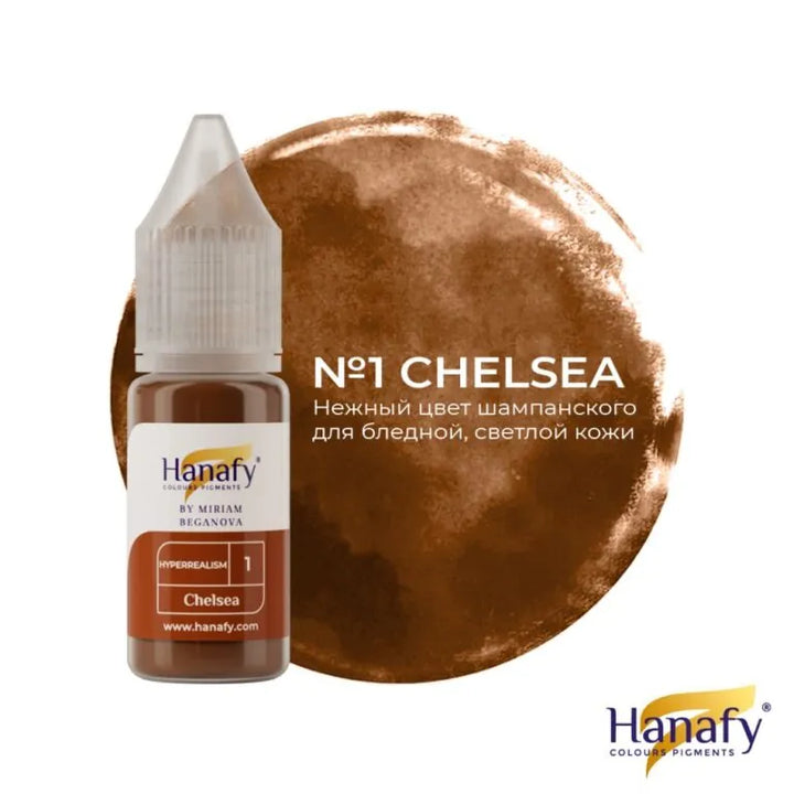 Pigment HANAFY Sprâncene Nr.1 Chelsea