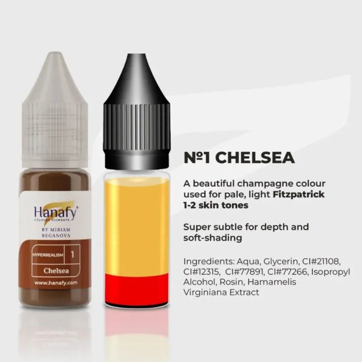 Pigment HANAFY Sprâncene Nr.1 Chelsea