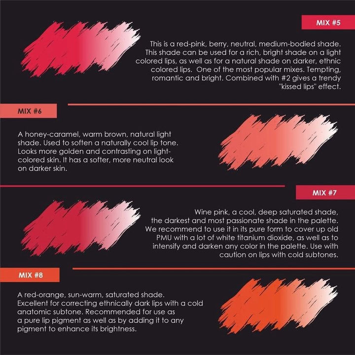 Pigment NUDE BLUSH Buze #8
