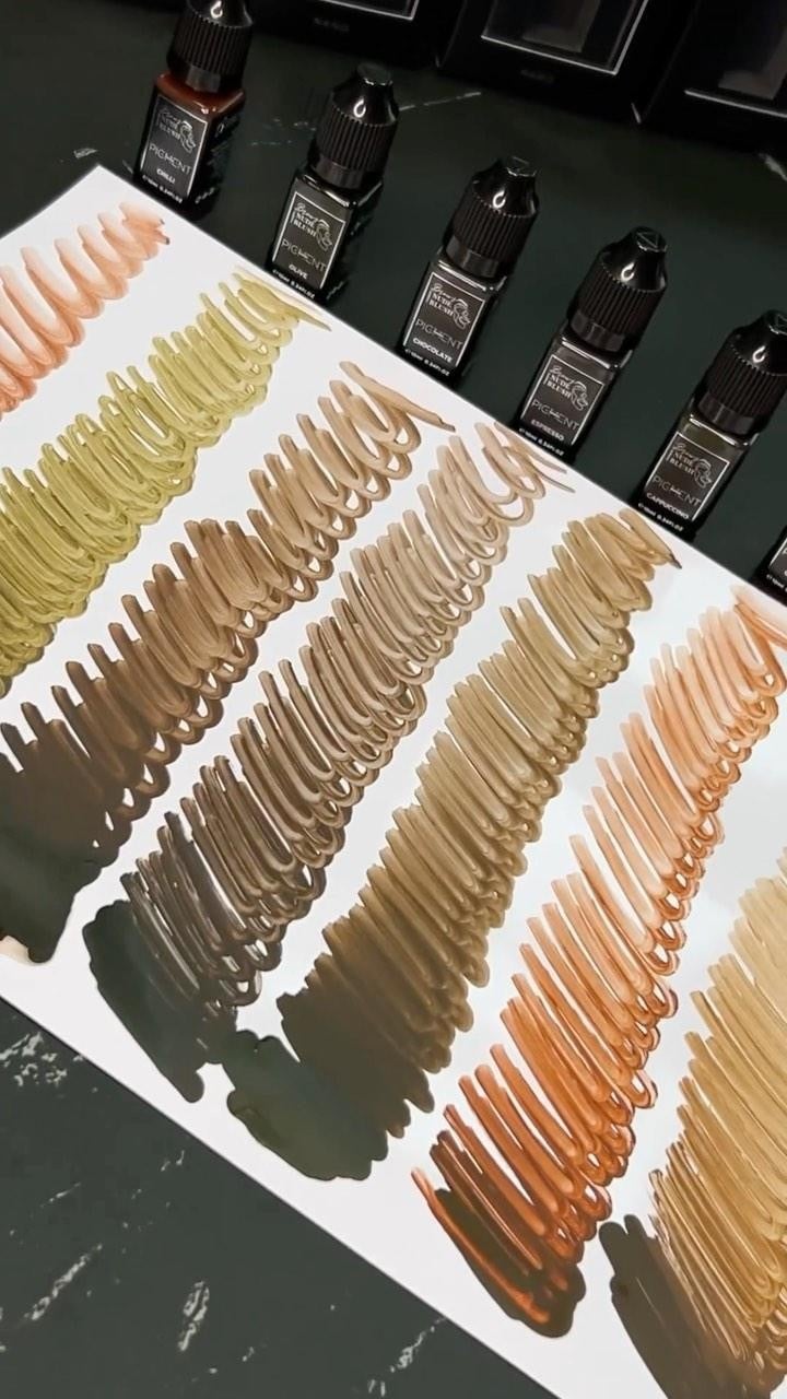 Pigment NUDE BLUSH Nano Sprâncene Cappuccino
