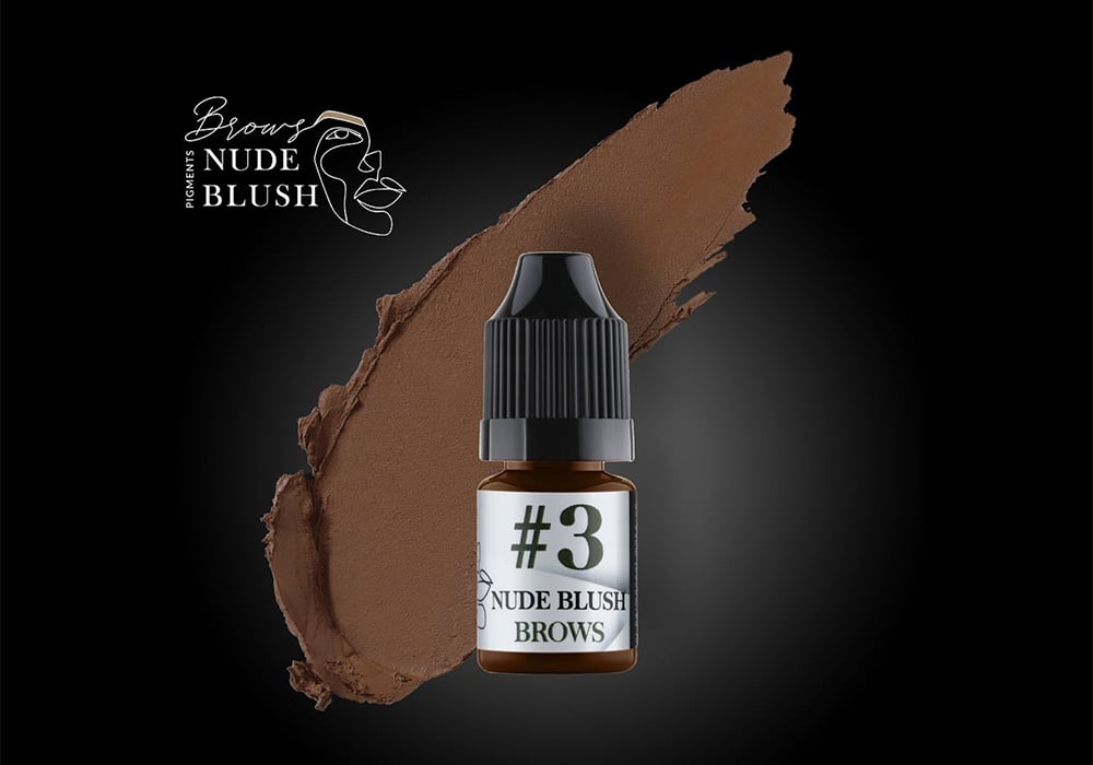 NUDE PIROS SZEMÖLDÖK PIGMENT #3