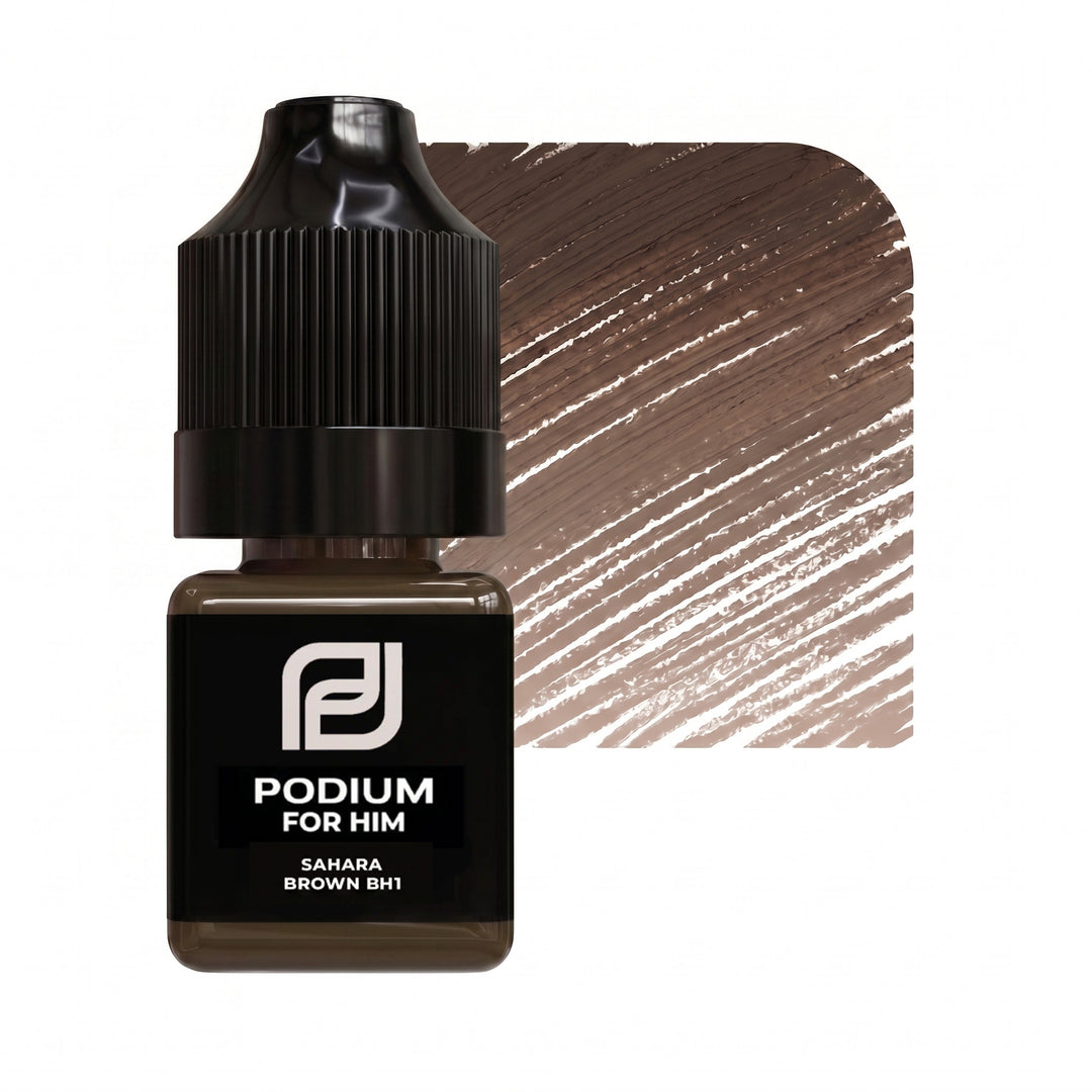 Pigment PODIUM Sprâncene BH1 SAHARA BROWN